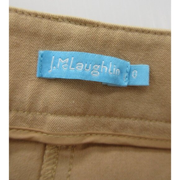 J McLaughlin Jeans 0 Straight Knit Stretch Pants Preppy Career - Picture 7 of 10